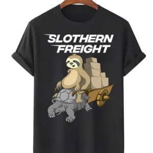 Men's 3D Digital Printing Sloth Casual Round Neck Short Sleeves