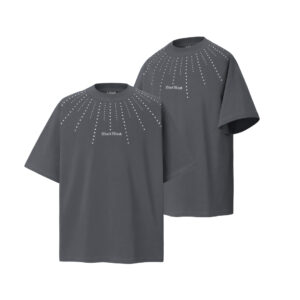 Men's Loose Embroidered High-grade Women's Short-sleeved T-shirt
