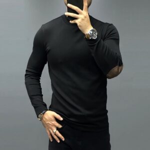 New Men's Fashion Personality Bottoming Top
