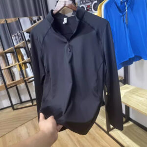 Outdoor Sports Sweater Fall Winter Men Half Zipper
