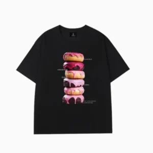 Personalized Printed Round Neck Short Sleeve T-shirt