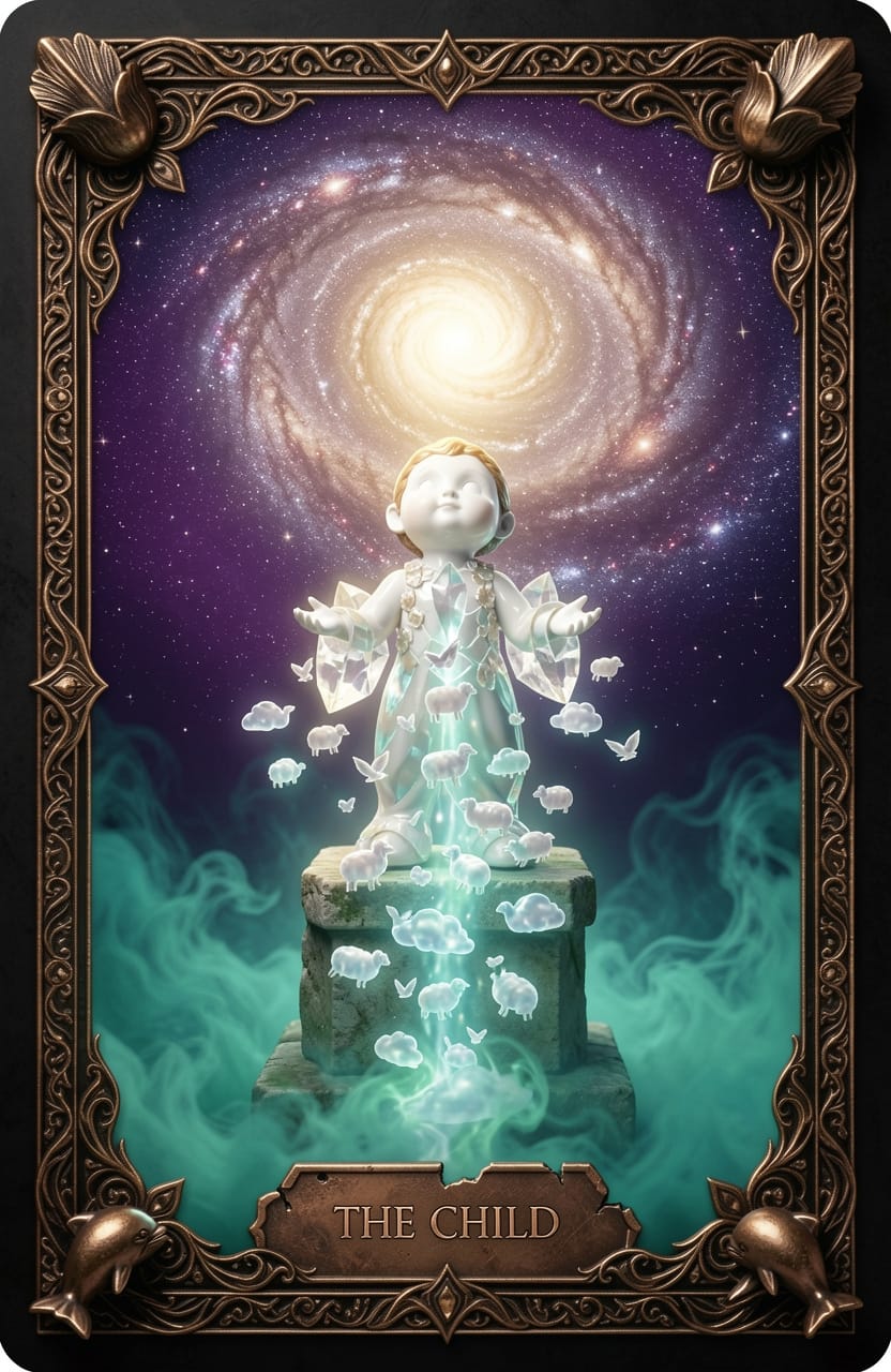 child dream meaning trading card