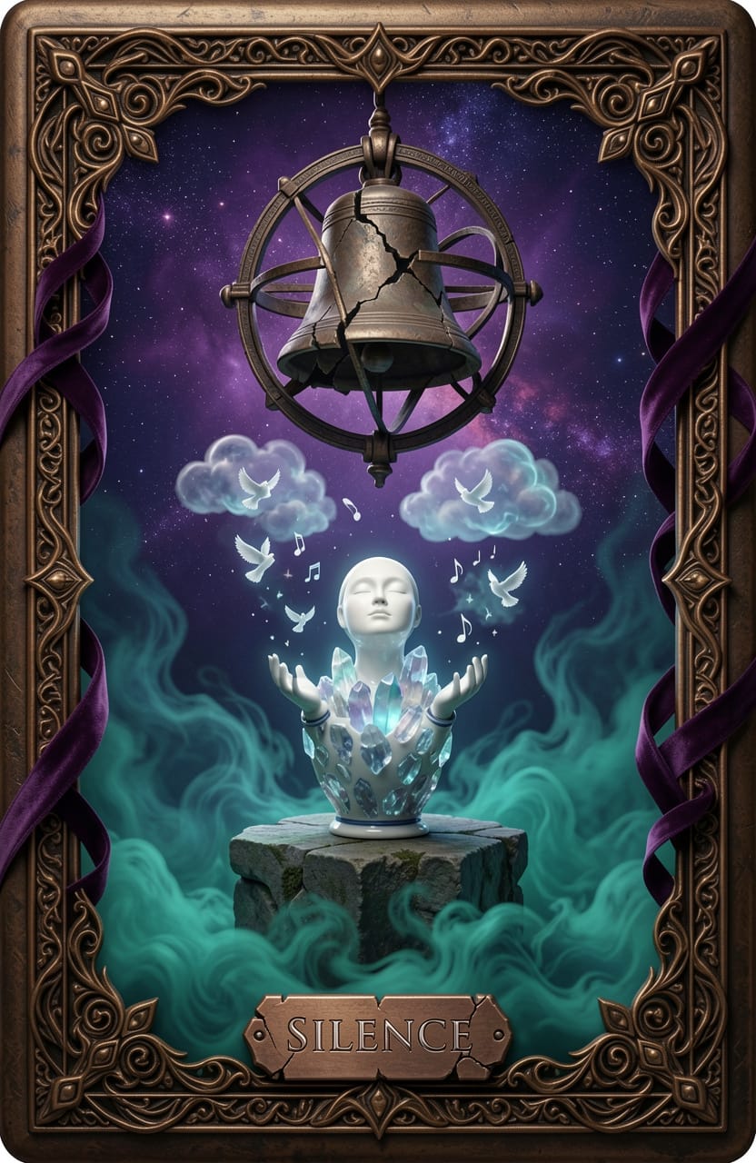 Silence dream meaning trading card
