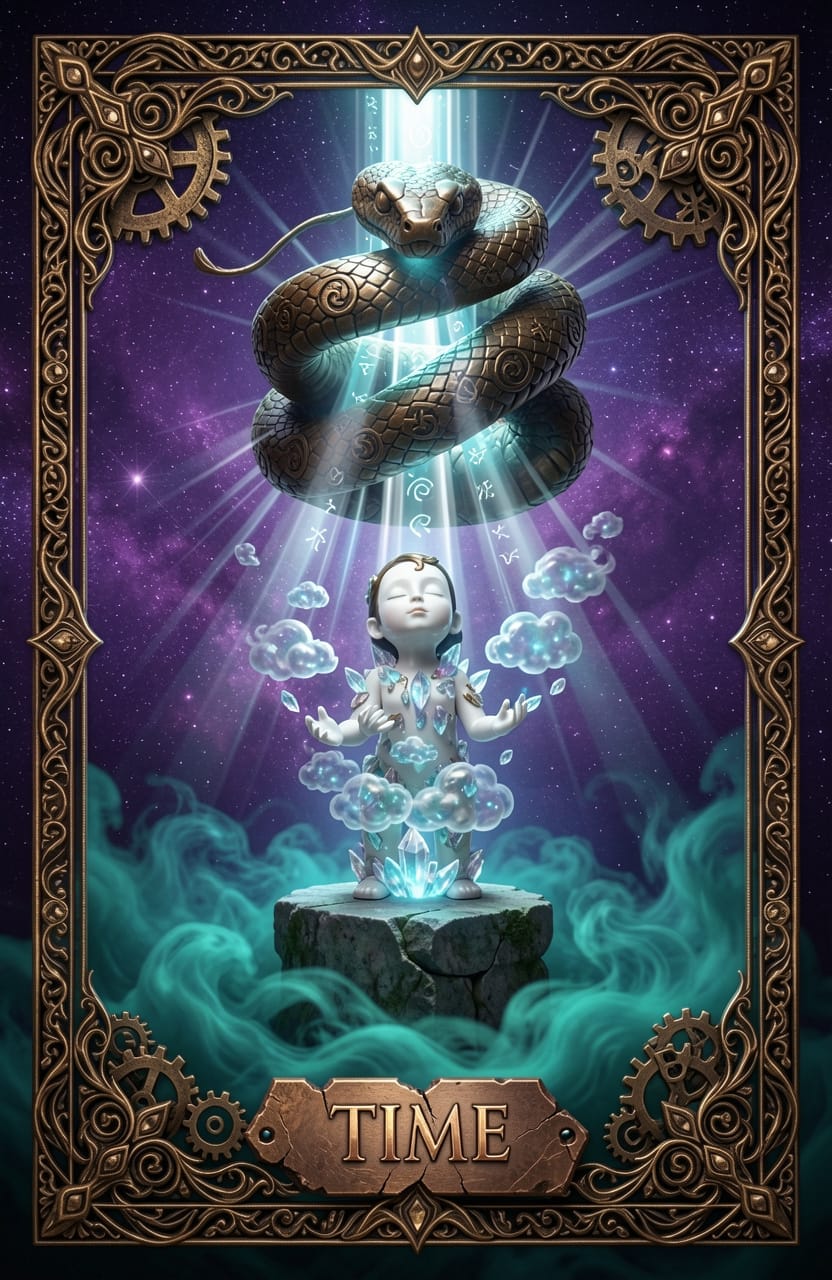 time dream meaning trading card