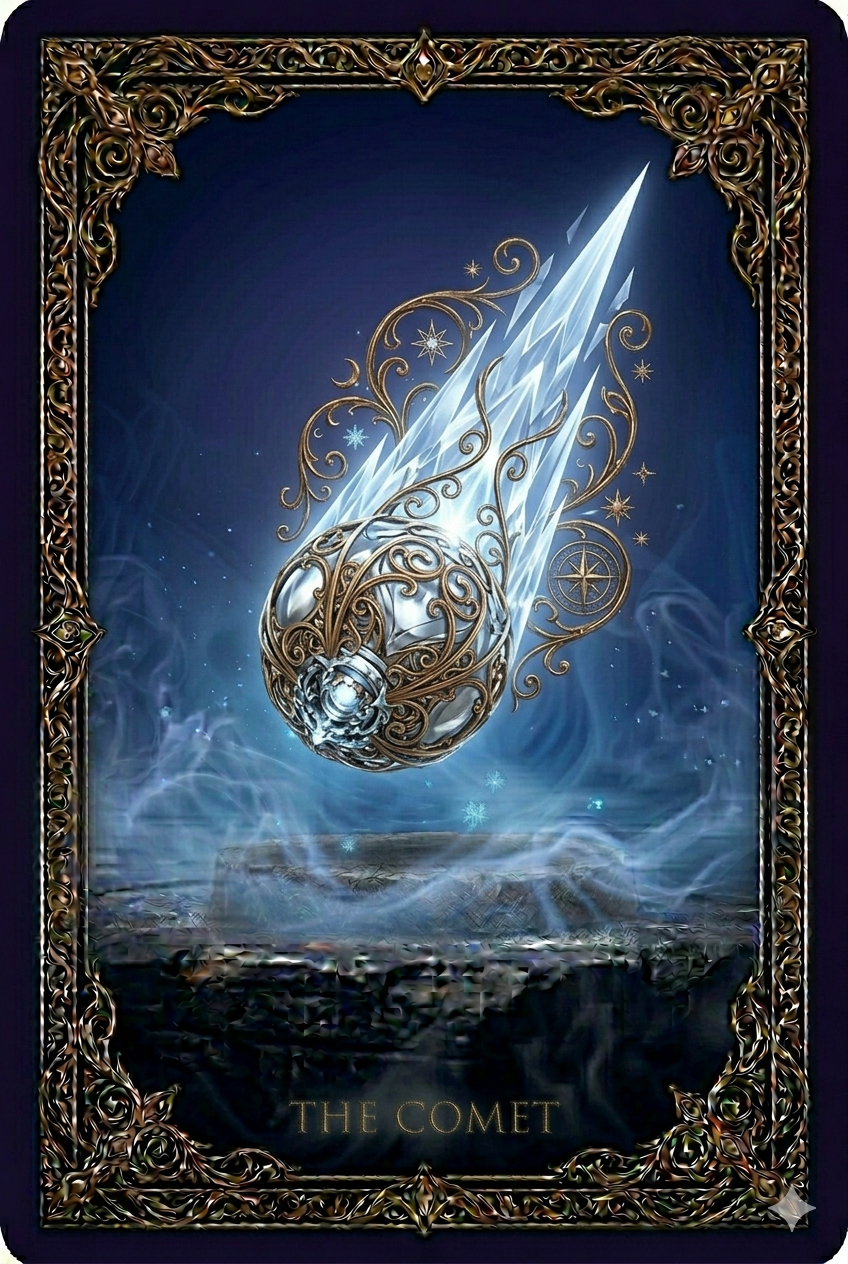 the comet dream meaning trading card
