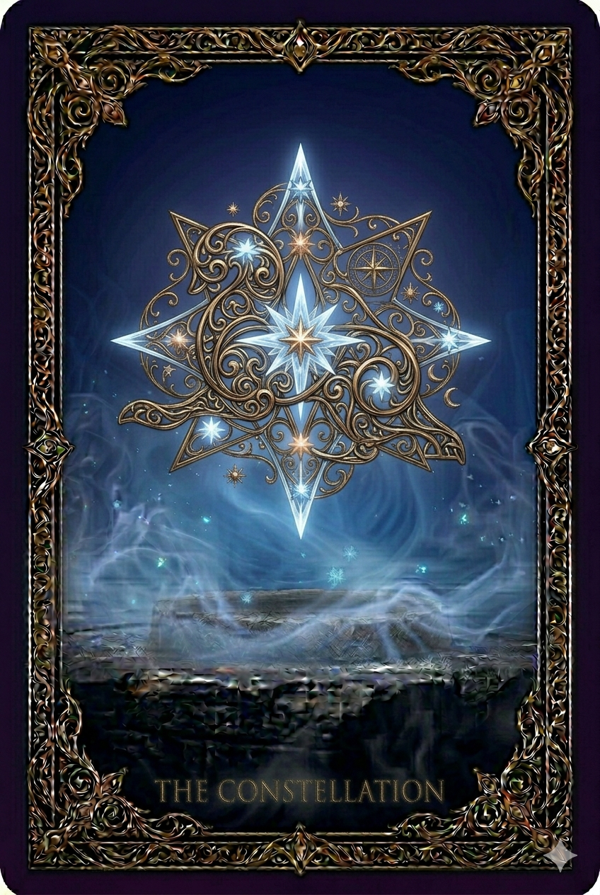The constellation dream meaning trading card