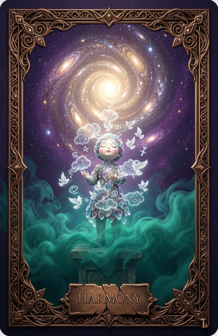 Harmony dream meaning trading card