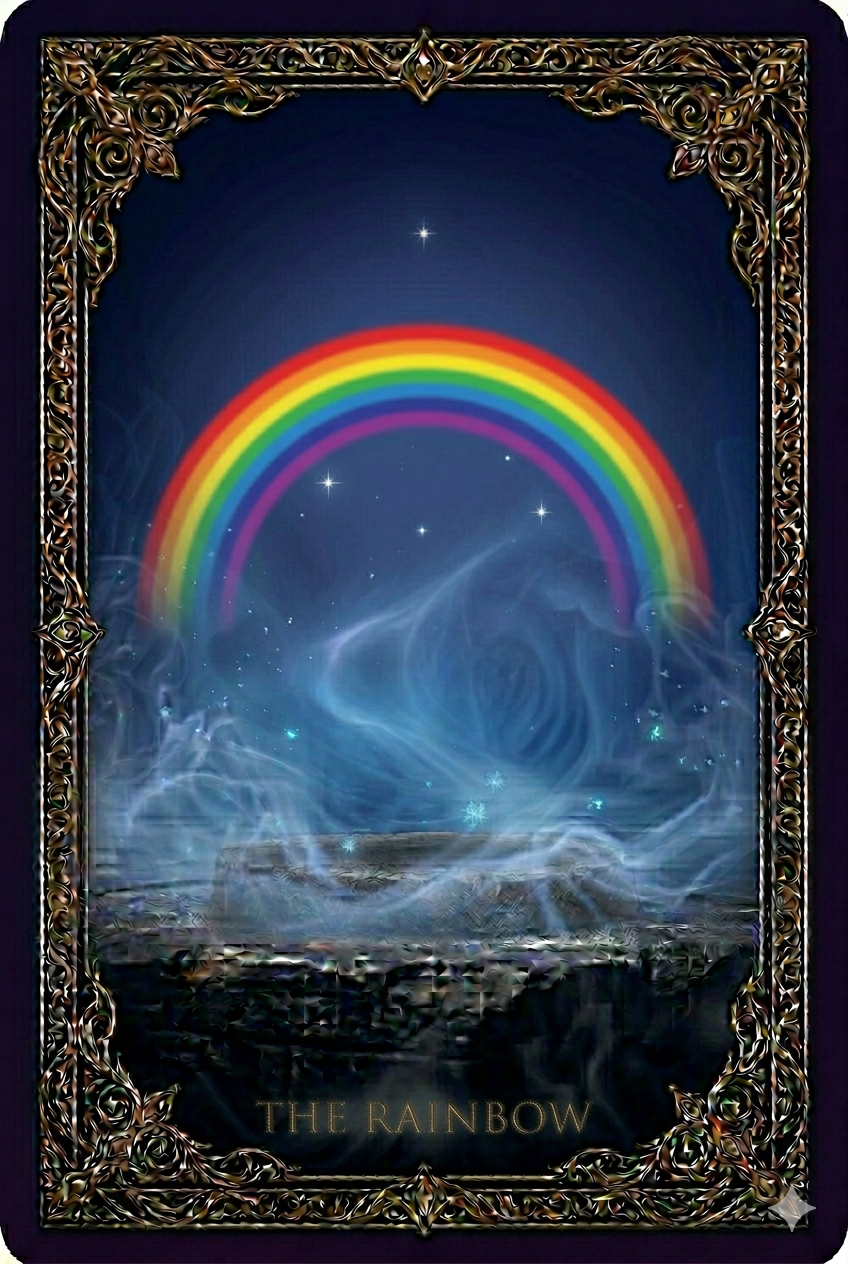 the rainbow dream meaning trading card
