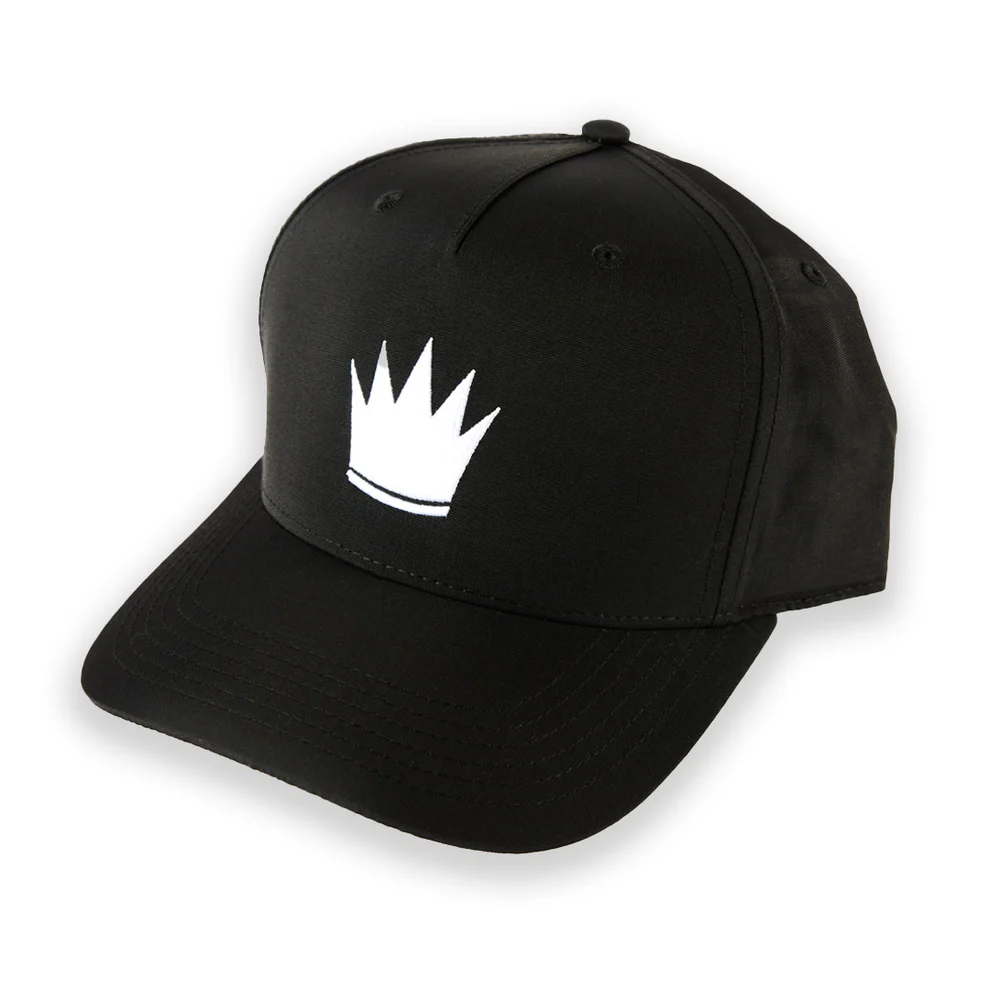 Arthur Ford black Crown cap available from Capping SA