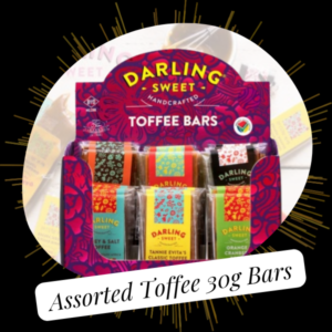Assorted Toffee 30g Bars box of 60