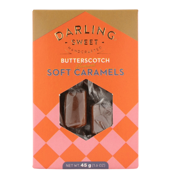 Butterscotch Soft Caramels 45g snack pack box of 40 - Image 4