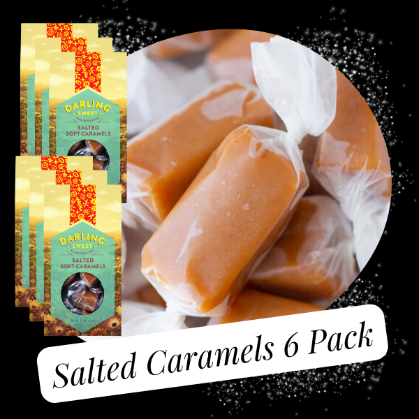 Salted Soft Caramels 150g 6 pack