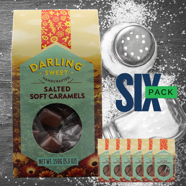 Salted Soft Caramels 150g 6 pack - Image 2