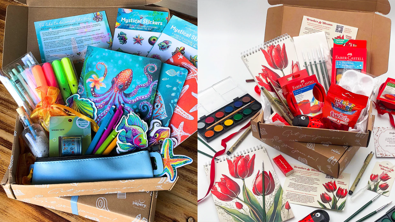 Stationary & Crafting Jammed Packed Boxes from Capping SA