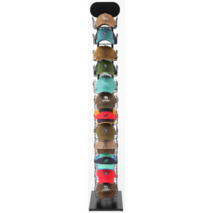 12 Layer Hat Rack - Black