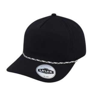 5-panel-ripstop-dad-cap-black-grey-camo