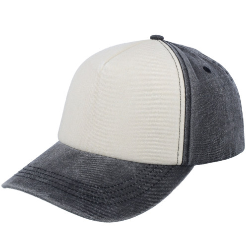 5-panel-vintage-washed-cap-black-stone-black
