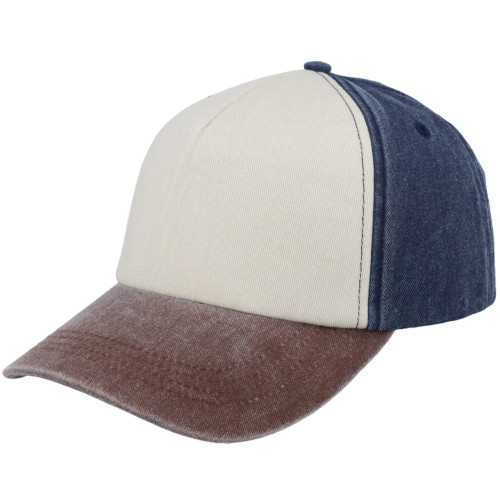 5-panel-vintage-washed-cap-navy-stone-chocolate