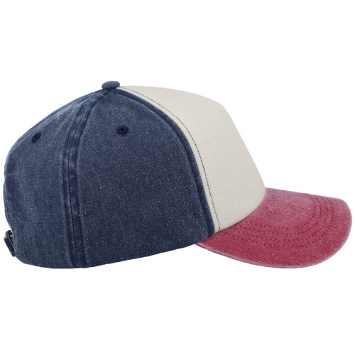 5-panel-vintage-washed-cap-navy-stone-maroon-right