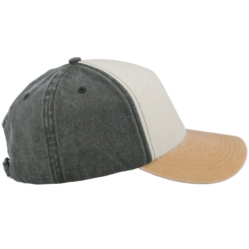 5-panel-vintage-washed-cap-olive-stone-mustard-right