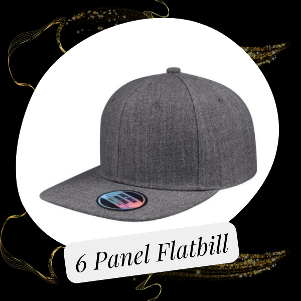 6 Panel Flatbill