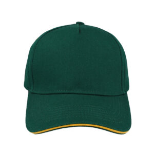 SA Supporters Cap 5 Panel - Bottle/Yellow