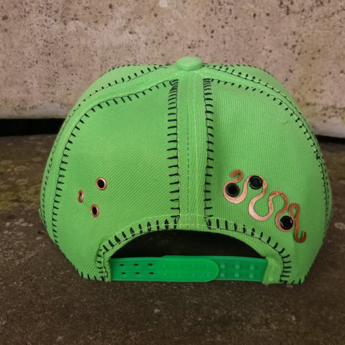 The Lime Dollar Snapback back