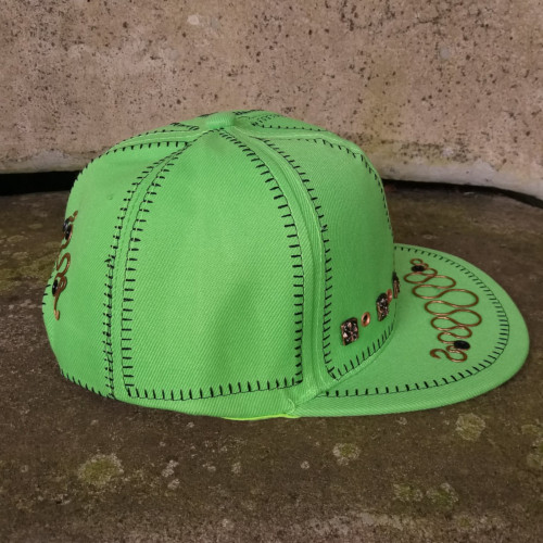 The Lime Dollar Snapback right