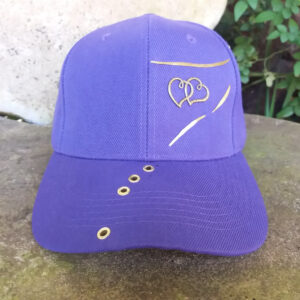 Purple Heart Intuition Cap – 1-of-1 Hand-Stitched Artifact