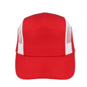Multi-Sport Mesh Cap - Red/White