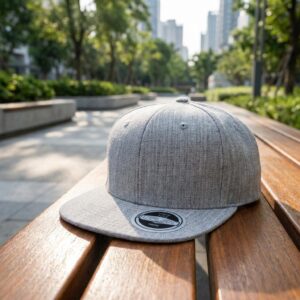 Uflex Youth Snapback 6 Panel Flat Peak Cap