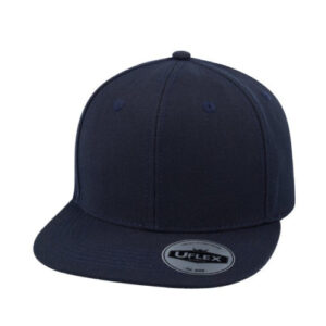 Uflex 6P Flat Peak Snapback navy