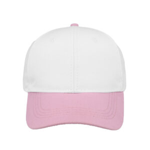 SA Two-Tone 6 Panel Cap - White/Pink