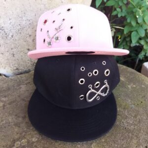 pink-black-his-hers-couple-snapback-cap-set