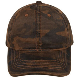 camo-lazer-oil-skin-6p-cap-camo-brown-front