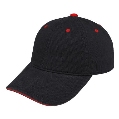 earth-life-6-panel-sandwich-peak-cap-black-red