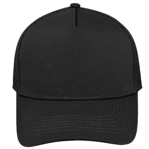 jersey-trucker-cap-black-black-front