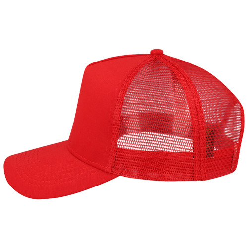 jersey-trucker-cap-red-red-left