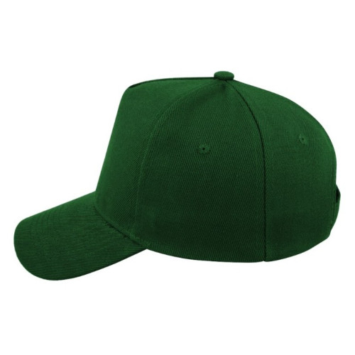 kiddies-5-panel-fade-resistant-curved-peak-cap-bottle-left