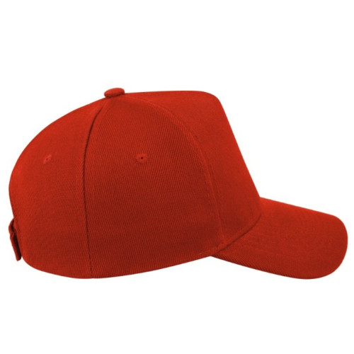kiddies-5-panel-fade-resistant-curved-peak-cap-red-right