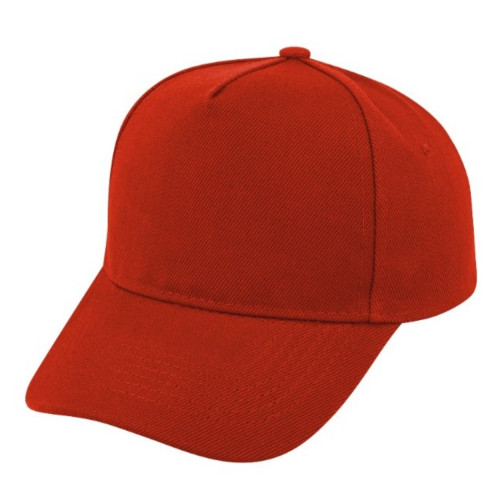 kiddies-5-panel-fade-resistant-curved-peak-cap-red