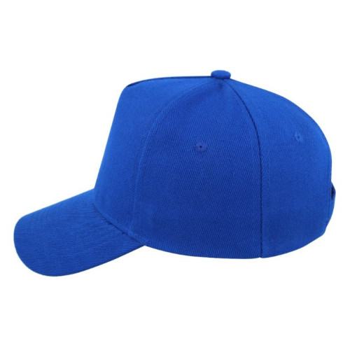 kiddies-5-panel-fade-resistant-curved-peak-cap-royal-left