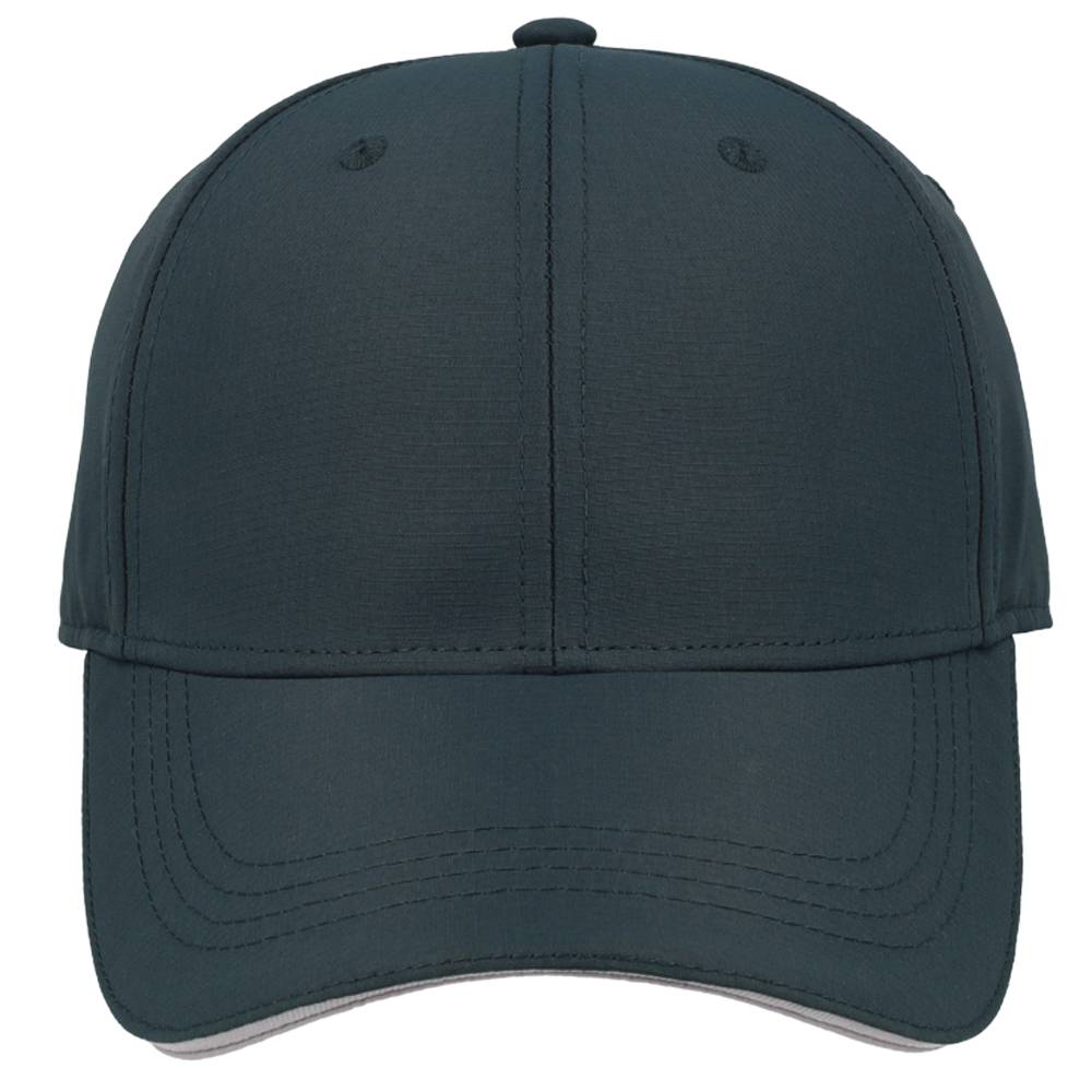 6 Panel Poly Ripstop Cap - Navy