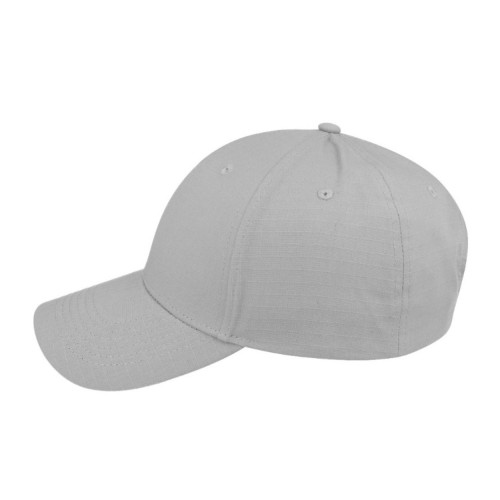 ripstop-6-panel-cap-grey-left