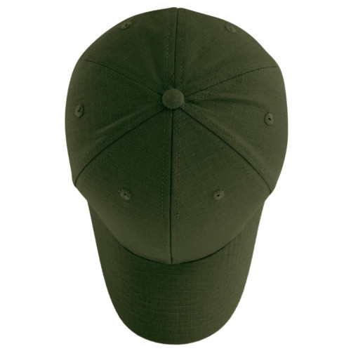 ripstop-6-panel-cap-olive-top