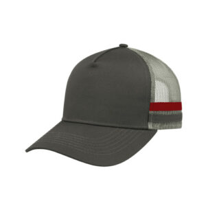 striped-trucker-cap-charcoal-grey-red