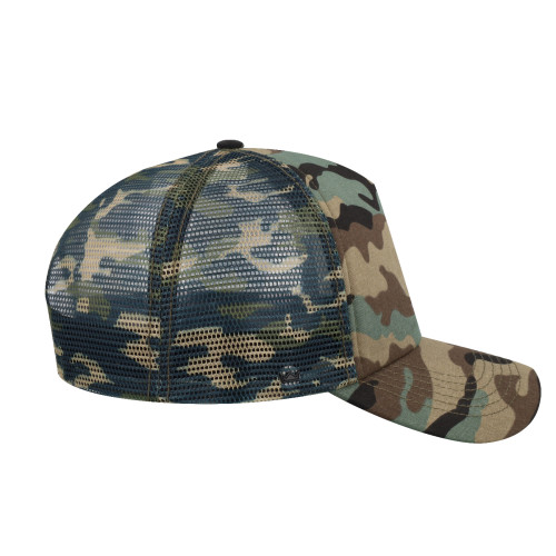 uflex-5-panel-curved-peak-trucker-snapback-cap-camo-camo-right