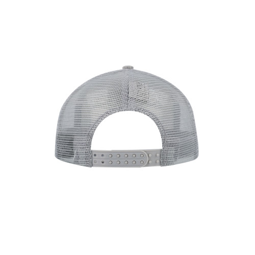 uflex-5-panel-curved-peak-trucker-snapback-cap-grey-melange-grey-back