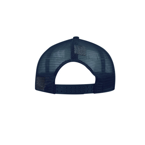 uflex-5-panel-curved-peak-trucker-snapback-cap-navy-white-back