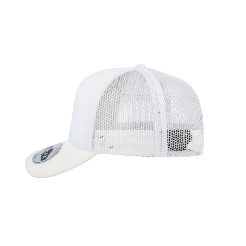 uflex-5-panel-curved-peak-trucker-snapback-cap-white-white-left